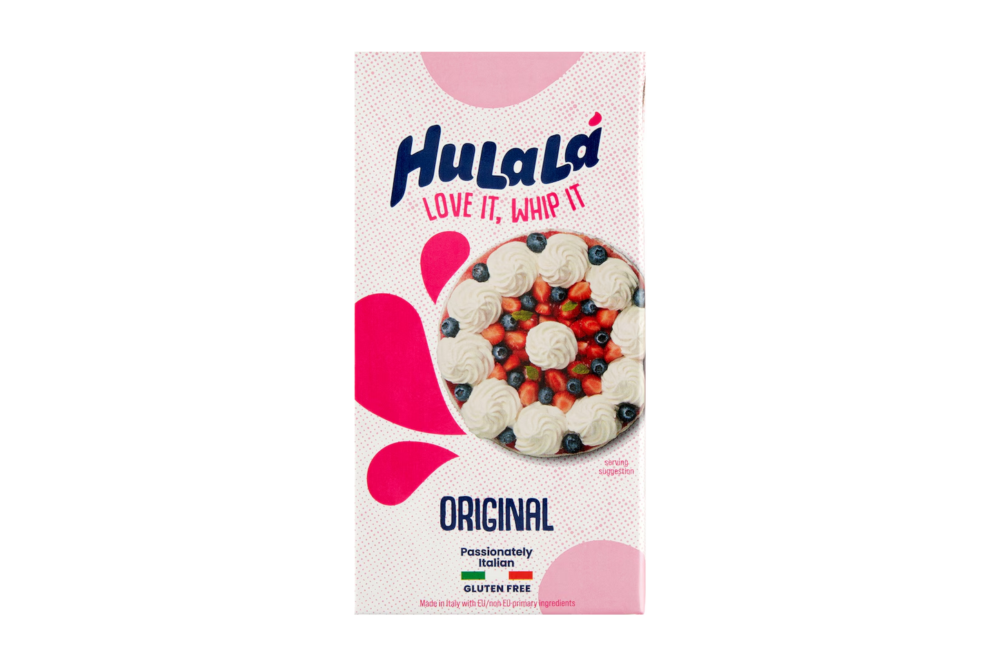 Hulala Whipping Cream Based on Vegetable Fats and Oils 500ml