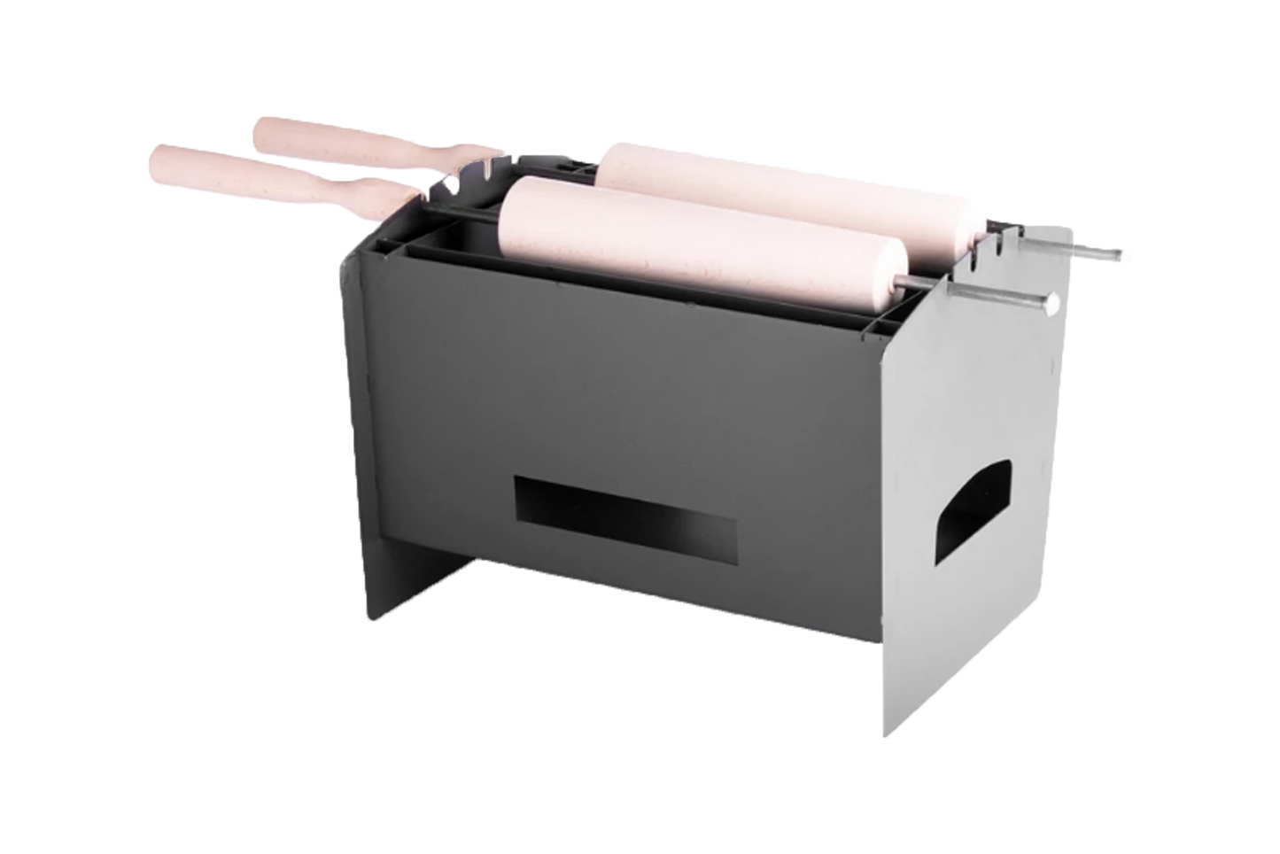 Perfect Home Traditional Charcoal Chimney Cake Grill Set