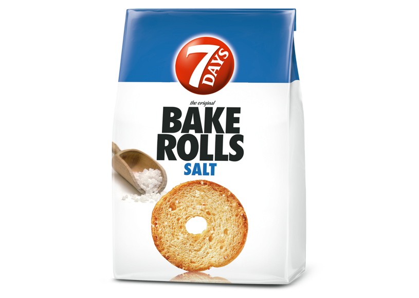 Double baked rolls with salt flavour