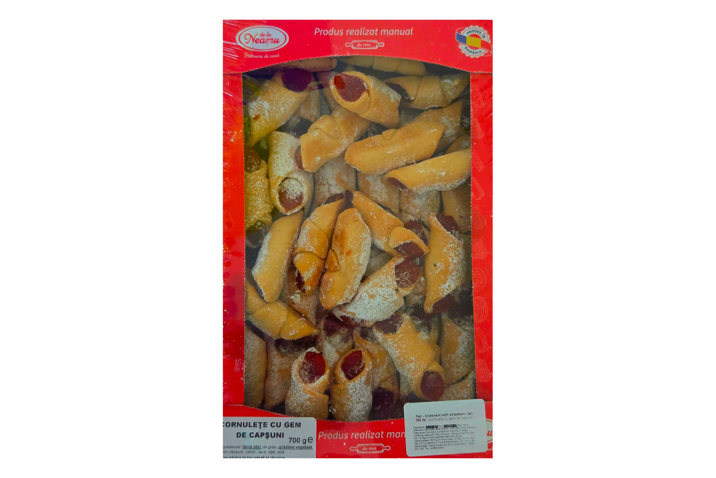 De la Neamu Strawberry Jam Crescent Rolls 700 g