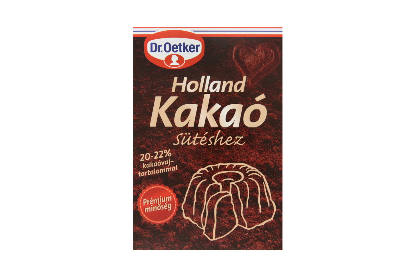Dr. Oetker Dutch cocoa powder 70g – premium cocoa for baking and hot drinks