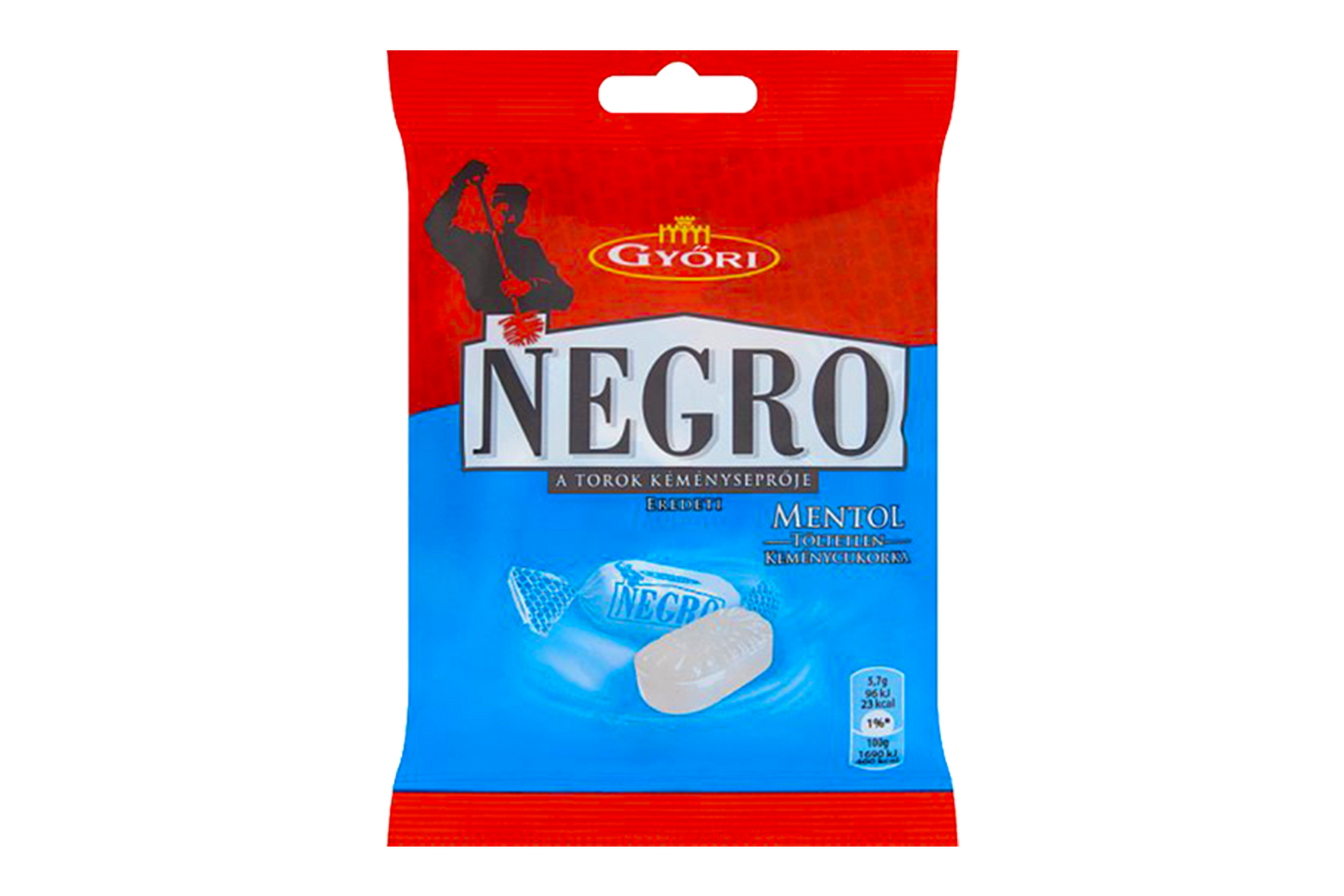 Gyori Edes Negro Menthol Flavoured Candy 79g