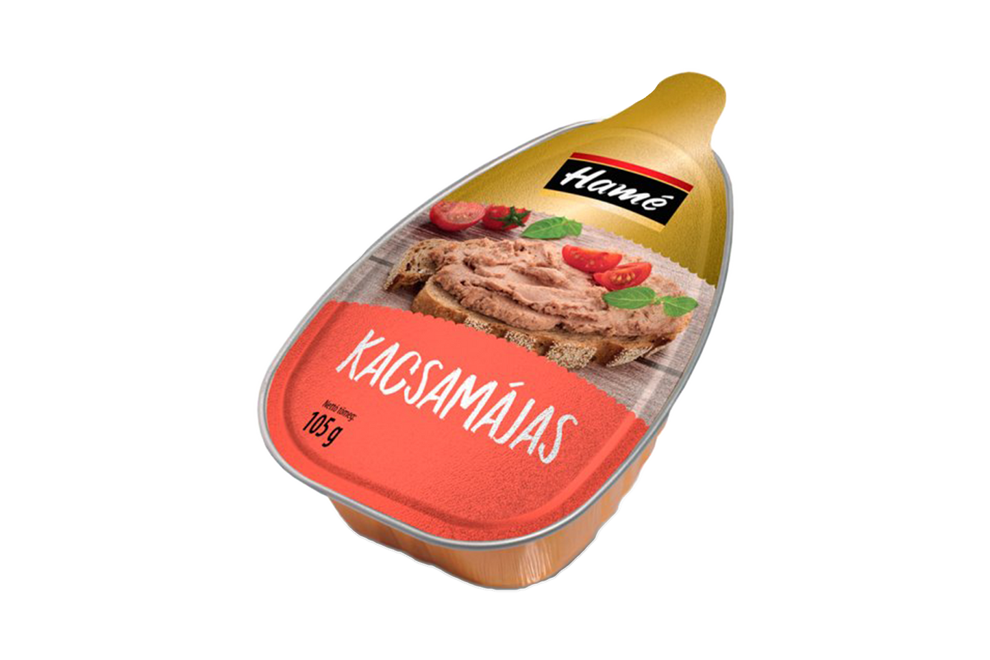 Hame duck liver pate 105g – creamy duck liver spread for gourmet snacking