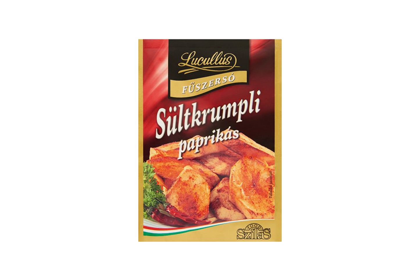 Paprika flavoured chips salt