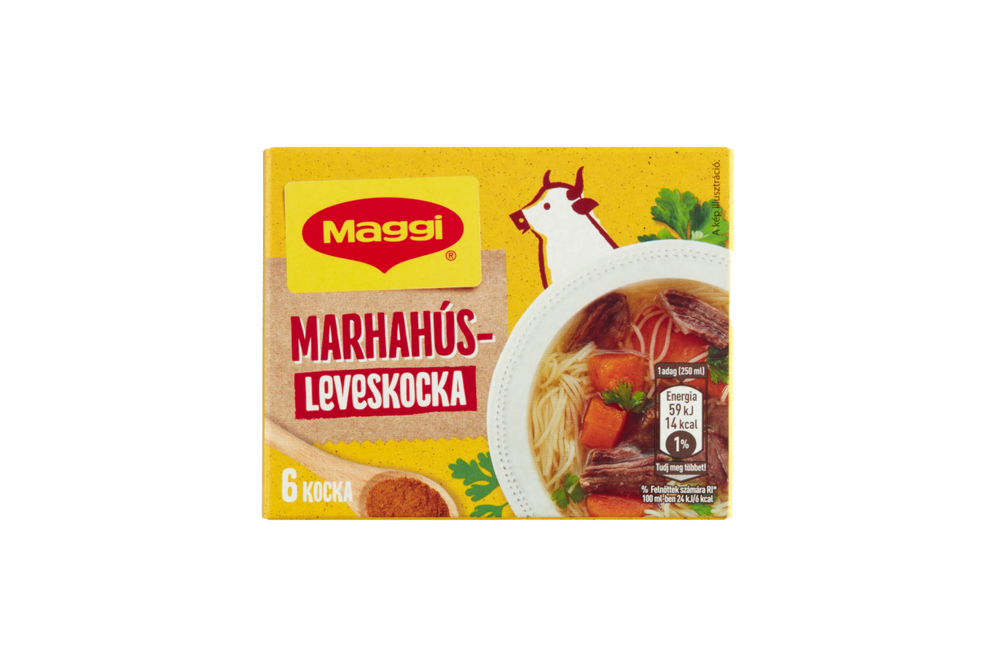 Hungarian beef soup cube