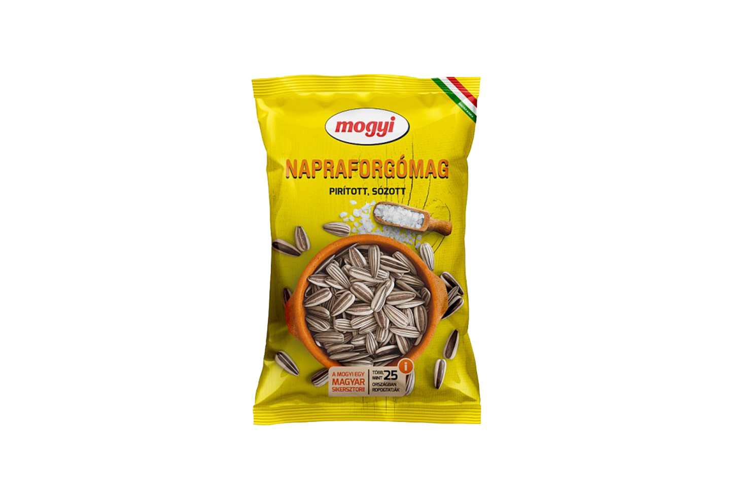 Mogyi salted sunflower seeds 200g – roasted in shell, classic salty snack