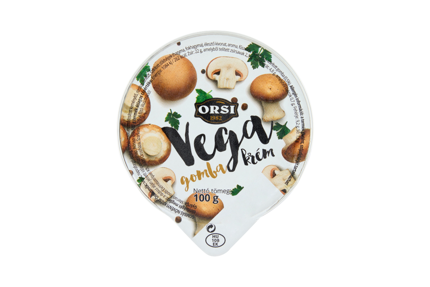 Vegan mushroom cream