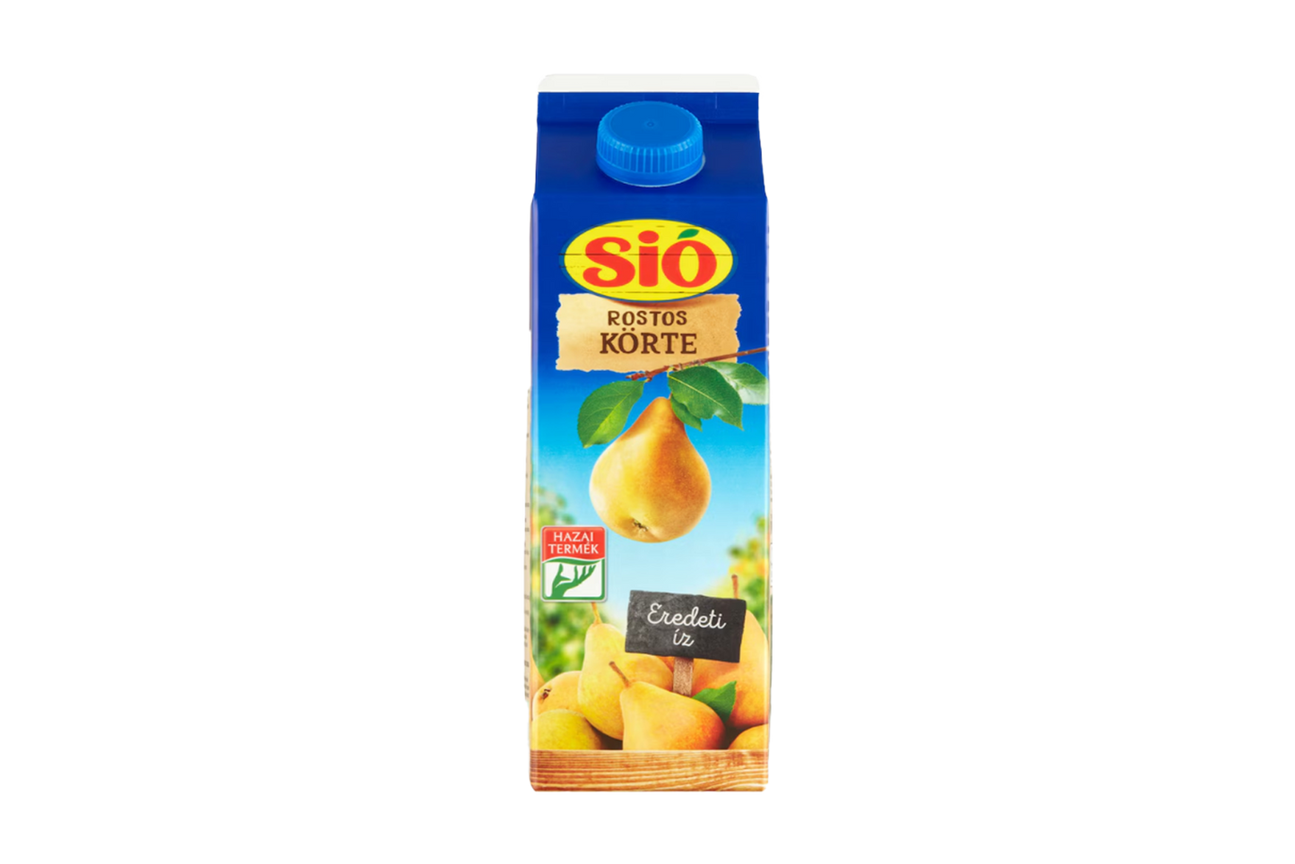 Pear juice with fibre