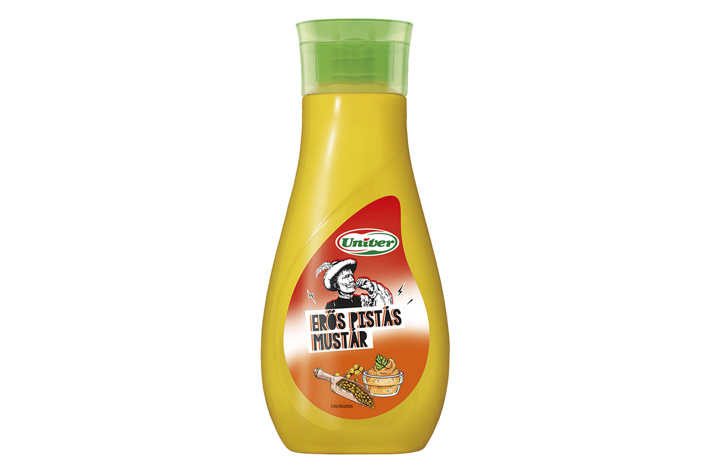 Mustard with salted crushed chilli