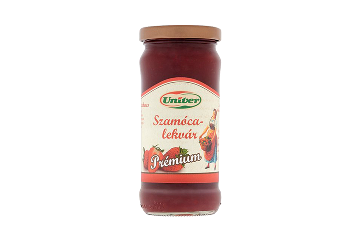 Premium wild strawberry jam