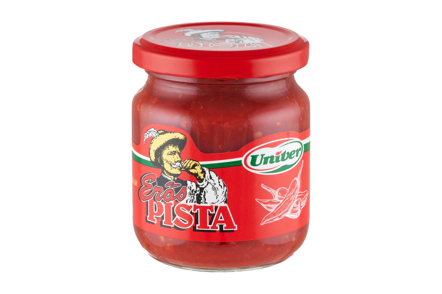 Univer Strong Steve 200g RO – Eros Pista hot chili paste, Romanian label