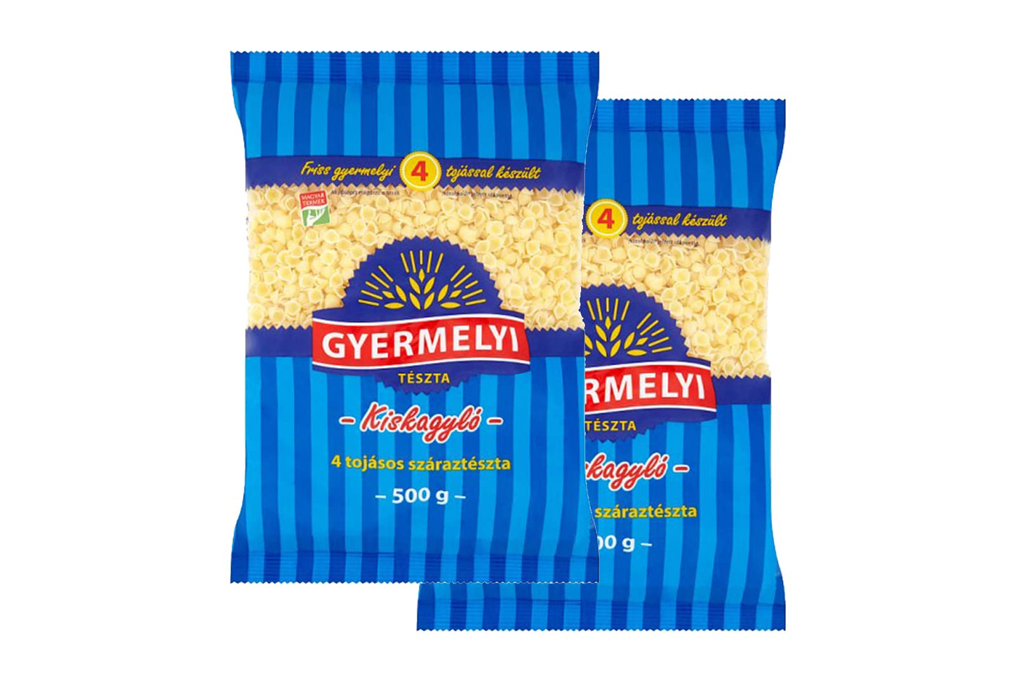 Gyermelyi Conchiglie - Mini Shell Pasta 500g [Pack of 2]