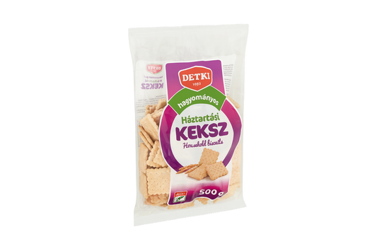 Detki Plain Tea Biscuits (Haztartasi keksz) 500g