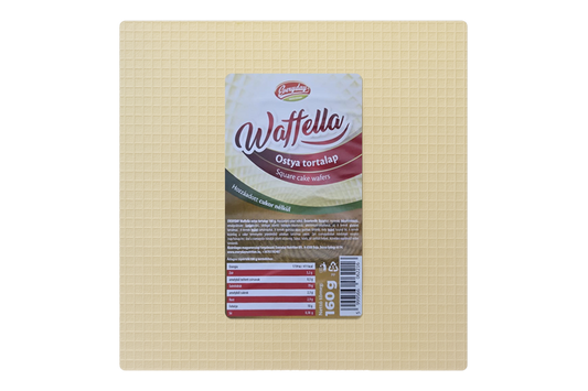 Everyday Waffella - 5 Square Cake Wafer Sheets (Approx. 25×25cm) 160 g