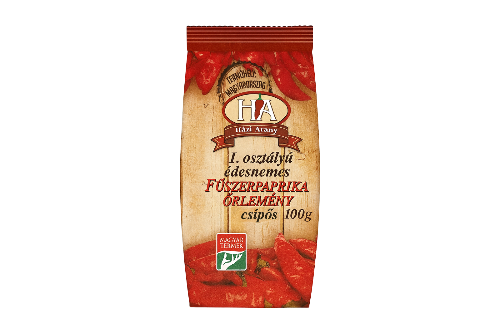 Hazi Arany Hungarian Hot Red Paprika Powder 100g BB: 25.06.2026 - REDUCED - 30% OFF