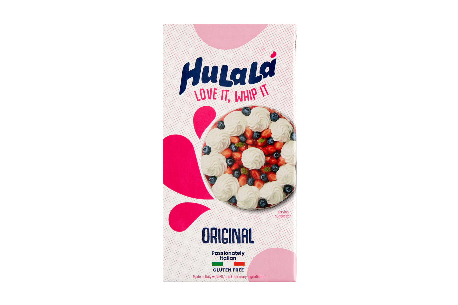 Hulala Whipping Cream Based on Vegetable Fats and Oils 500ml