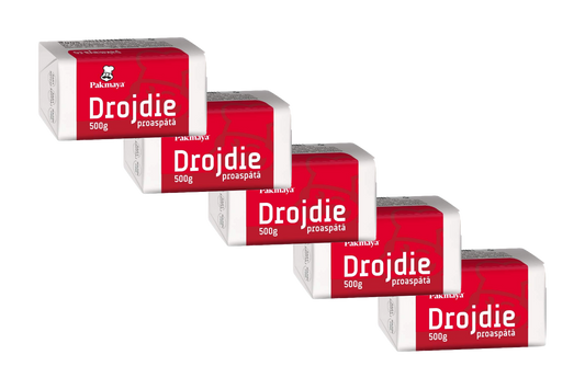 Pakmaya Fresh Baker`s Yeast (Chilled Fresh Product) 5x 50g