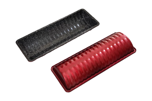 Perfect Home Metal Red Loaf Pan with Non-Stick Coating Approx. 30x10x4cm