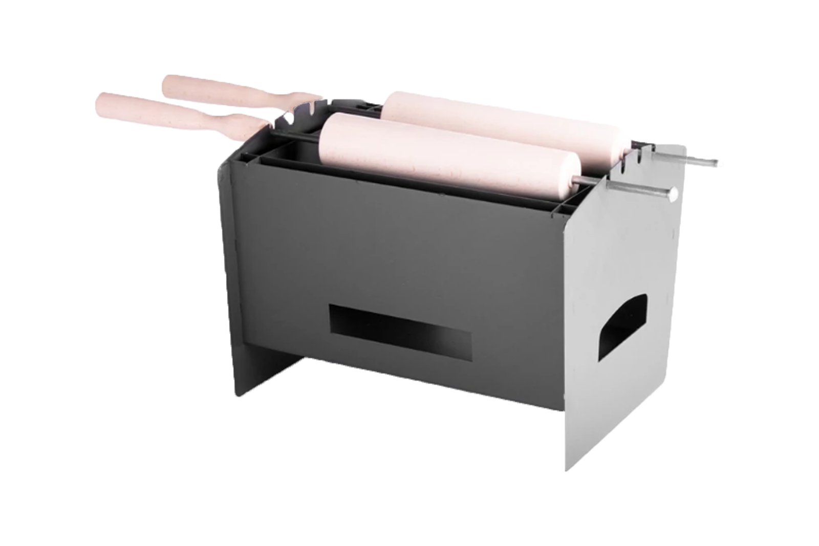 Perfect Home Traditional Charcoal Chimney Cake Grill Set