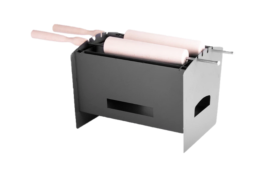 Perfect Home Traditional Charcoal Chimney Cake Grill Set