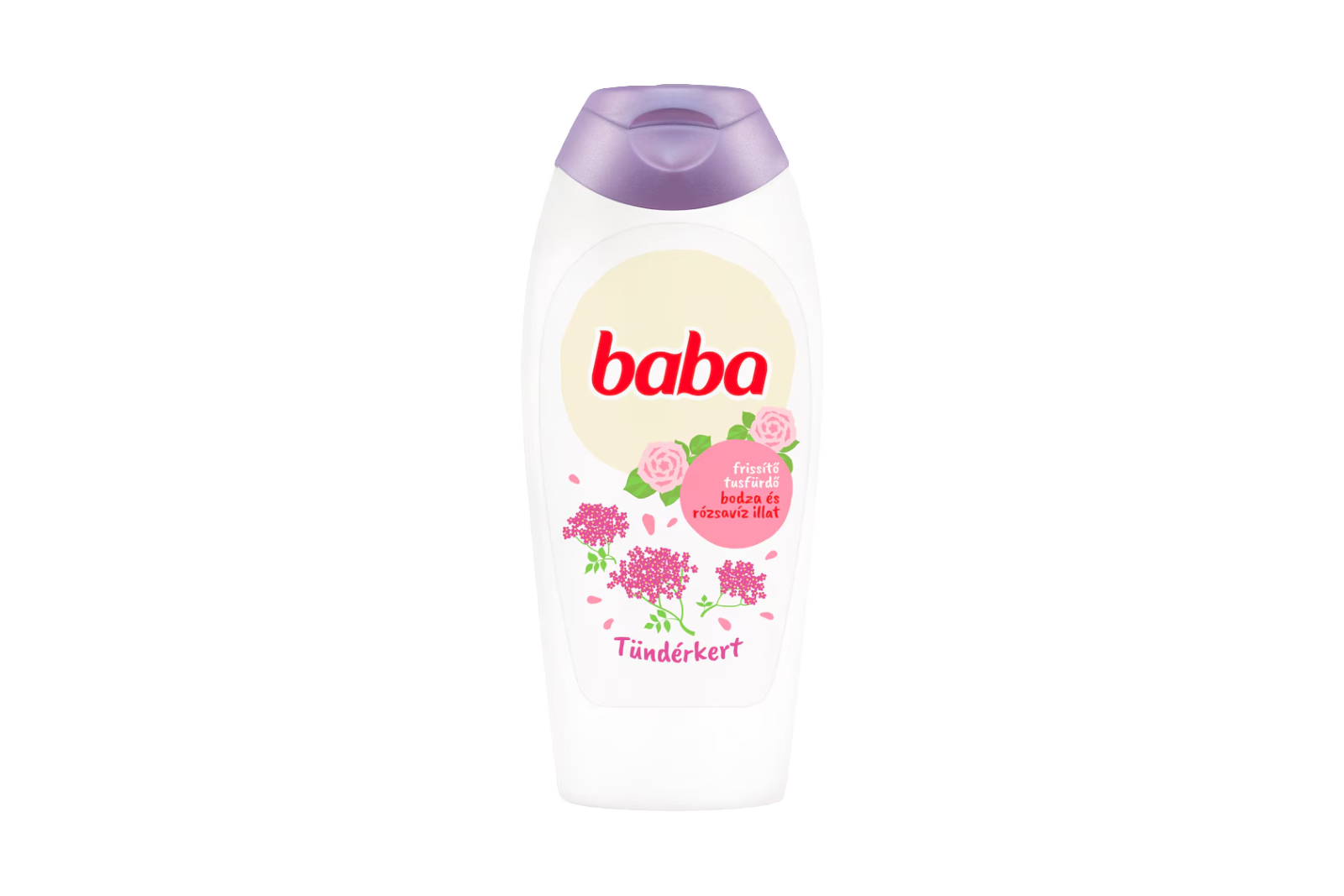 Baba Refreshing Shower Gel – Elderflower & Rose Water Infused 400ml