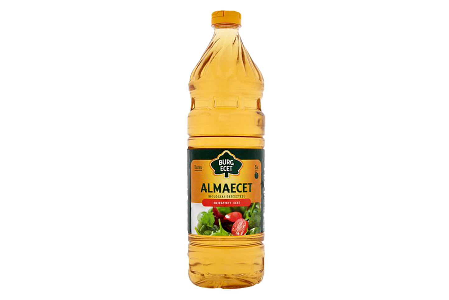 Apple cider vinegar with 5% acid content