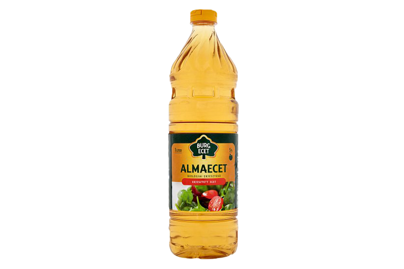 Apple cider vinegar with 5% acid content