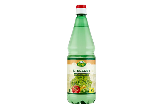 White vinegar with 15% acid content