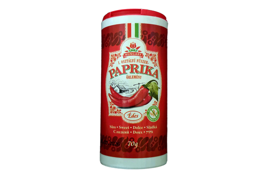 Chili-Trade mild paprika shaker 70g – decorative tin with mild ground Hungarian paprika