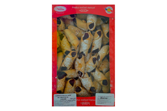 De la Neamu forest fruit jam rolls 700g – soft crescent rolls with mixed berry filling
