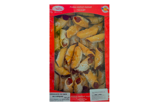 De la Neamu strawberry jam rolls 700g – sweet crescent rolls with strawberry filling