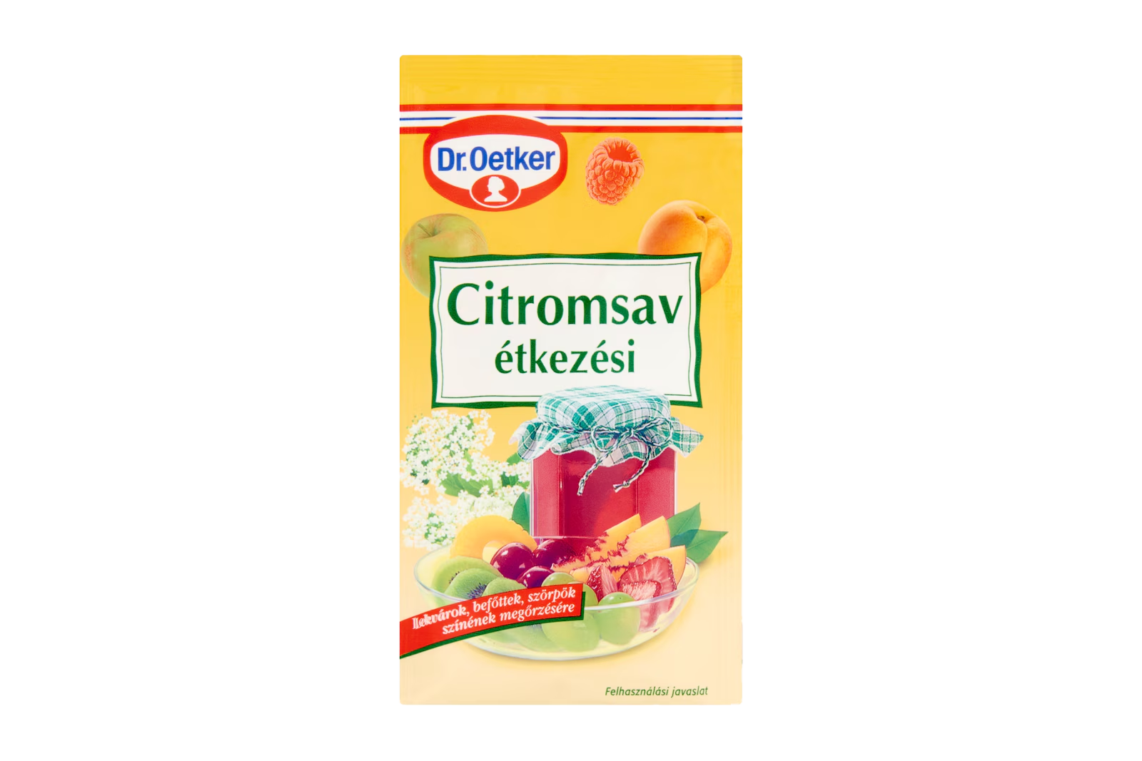 Dr. Oetker citric acid 30g – food-grade acidifier for jam and pickling