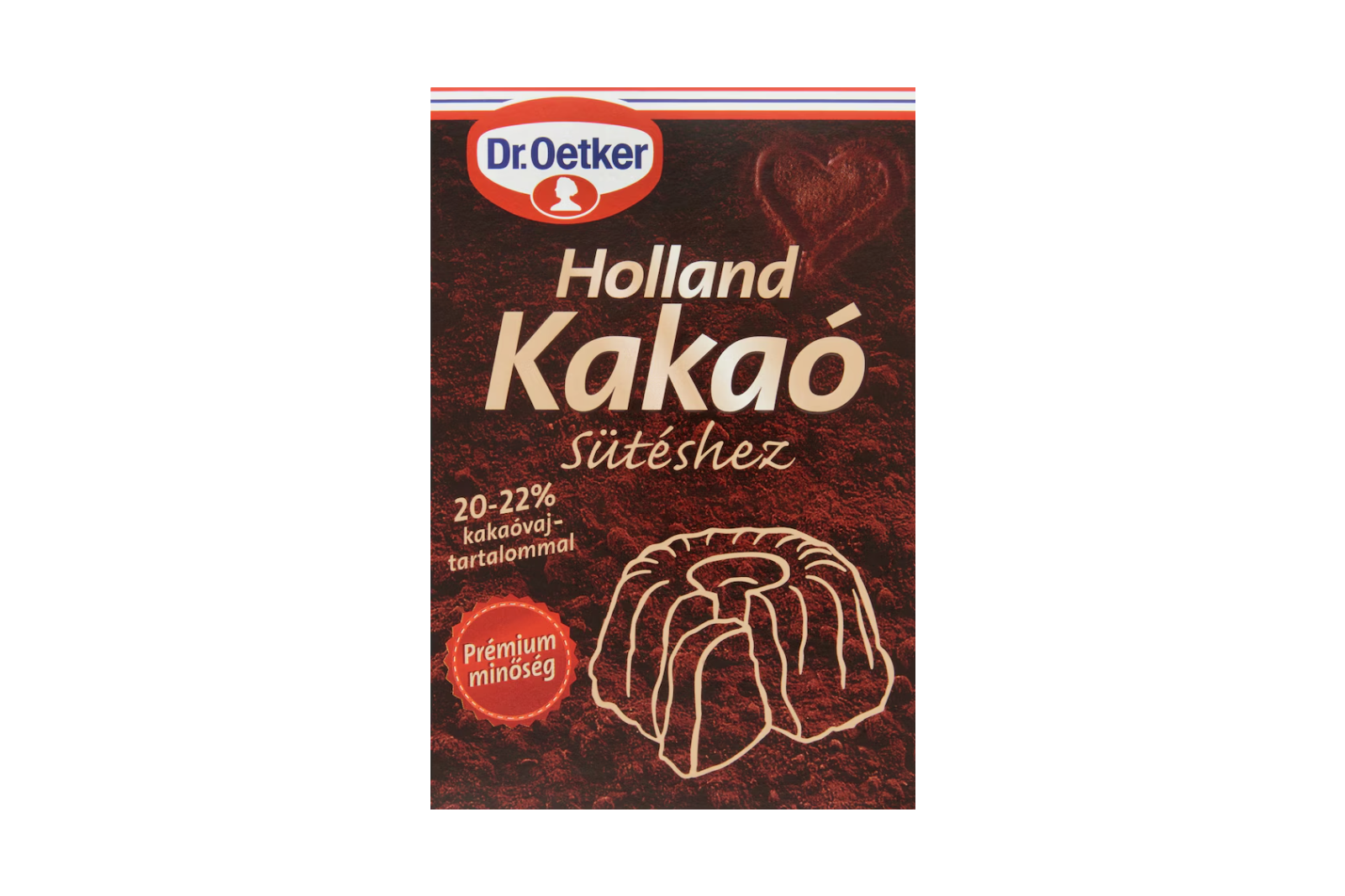 Dr. Oetker Dutch cocoa powder 70g – premium cocoa for baking and hot drinks