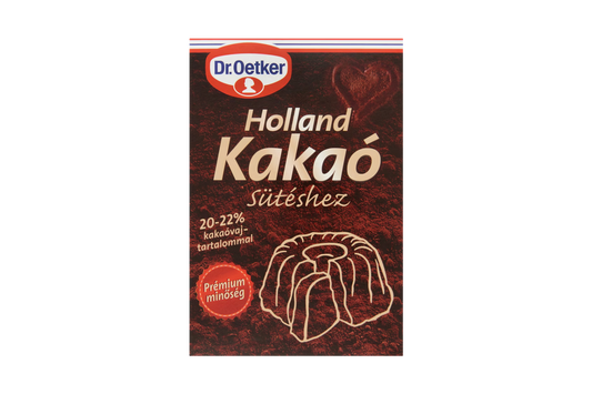 Dr. Oetker Dutch cocoa powder 70g – premium cocoa for baking and hot drinks