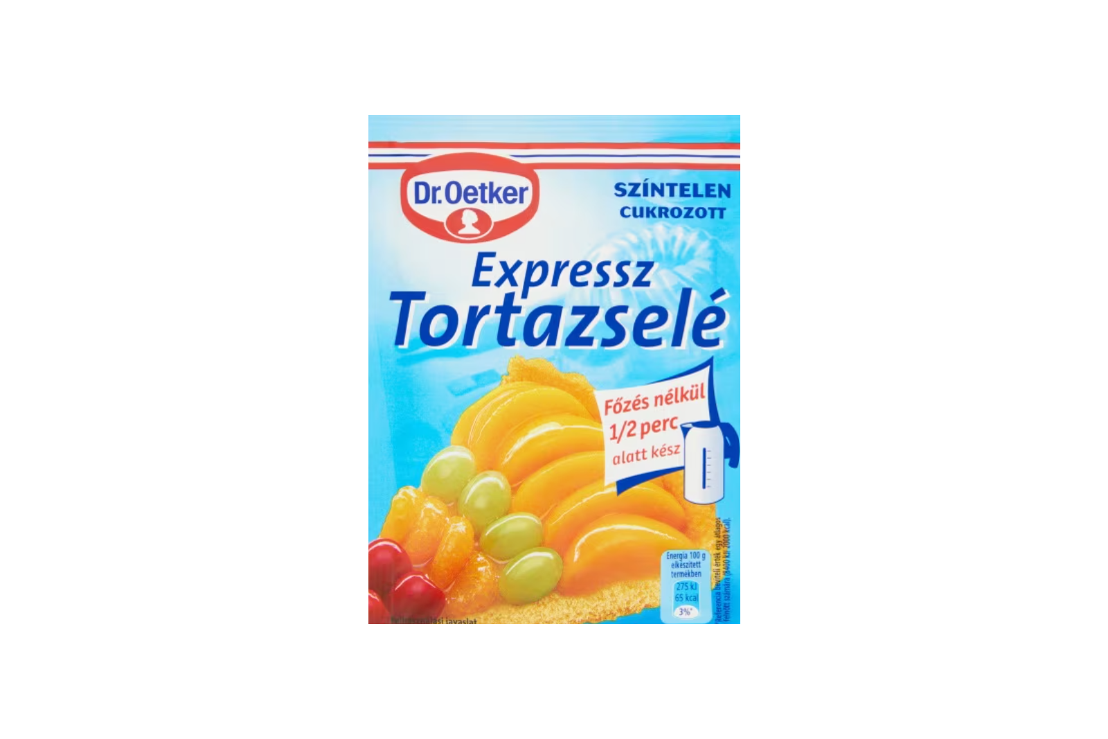 Dr. Oetker clear Tort-Gelee 50g – transparent cake glaze for fruit toppings