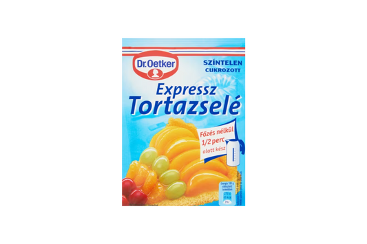Dr. Oetker clear Tort-Gelee 50g – transparent cake glaze for fruit toppings