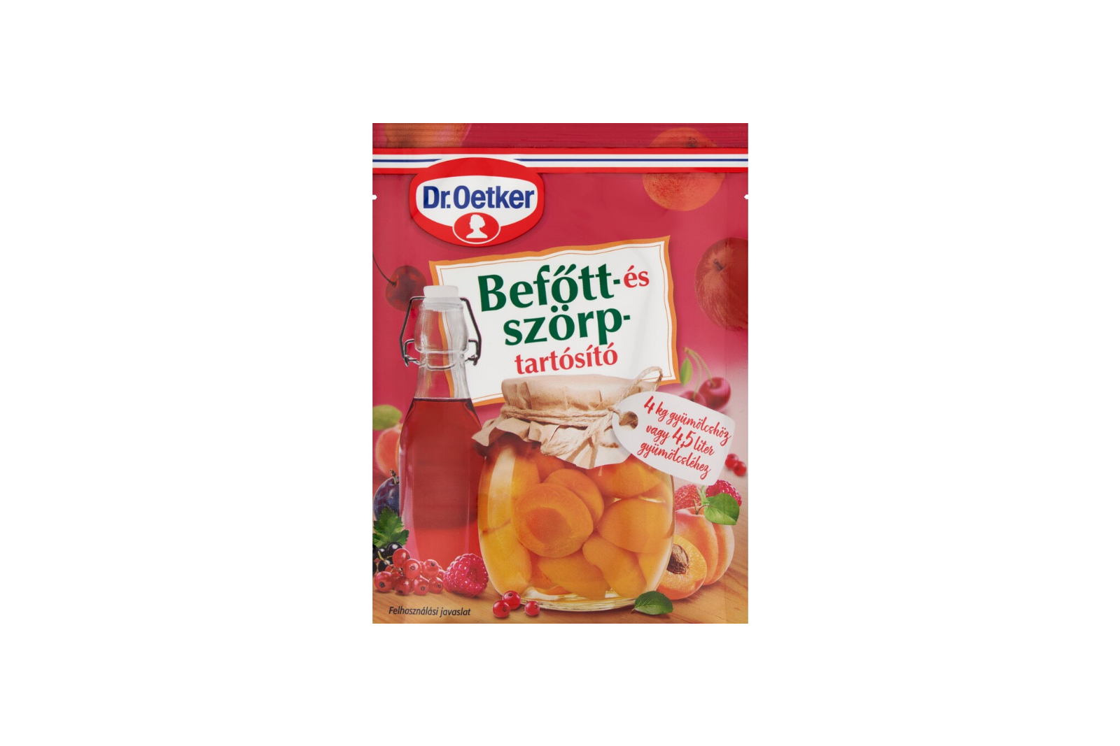 Dr. Oetker Fruit Compote and Cordial Preservative 20g