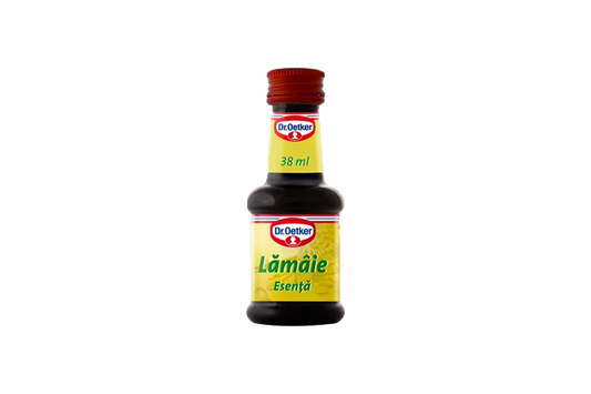 Dr. Oetker lemon essence 38ml – concentrated lemon aroma for cakes and desserts