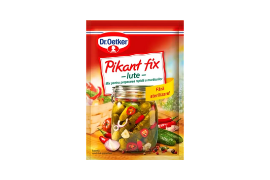 Dr. Oetker Pikant Fix hot 100g – spicy pickle seasoning for bold flavour