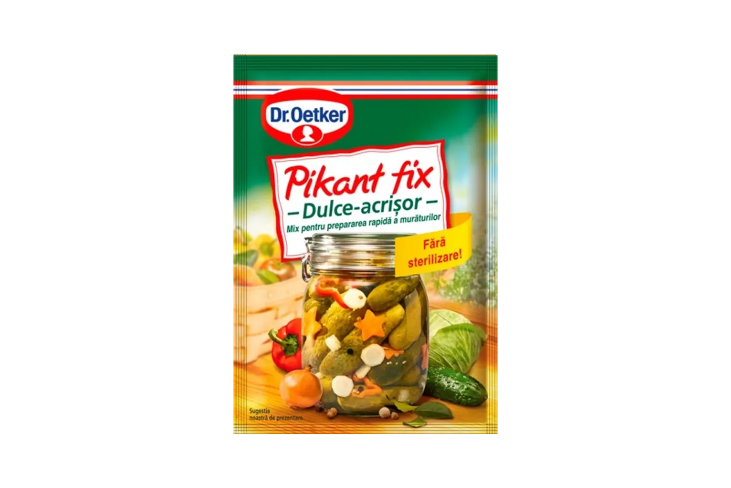 Dr. Oetker Pikant Fix Pickle Preservative with Sweet and Sour Seasoning 100g