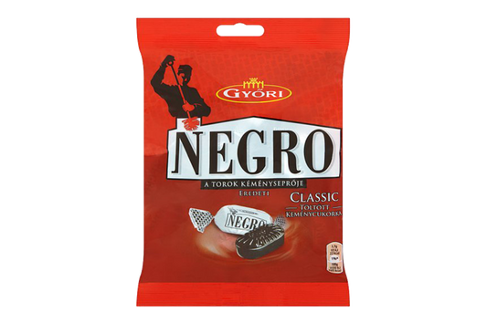 Gyori Edes Negro Classic Menthol Candy 79 g