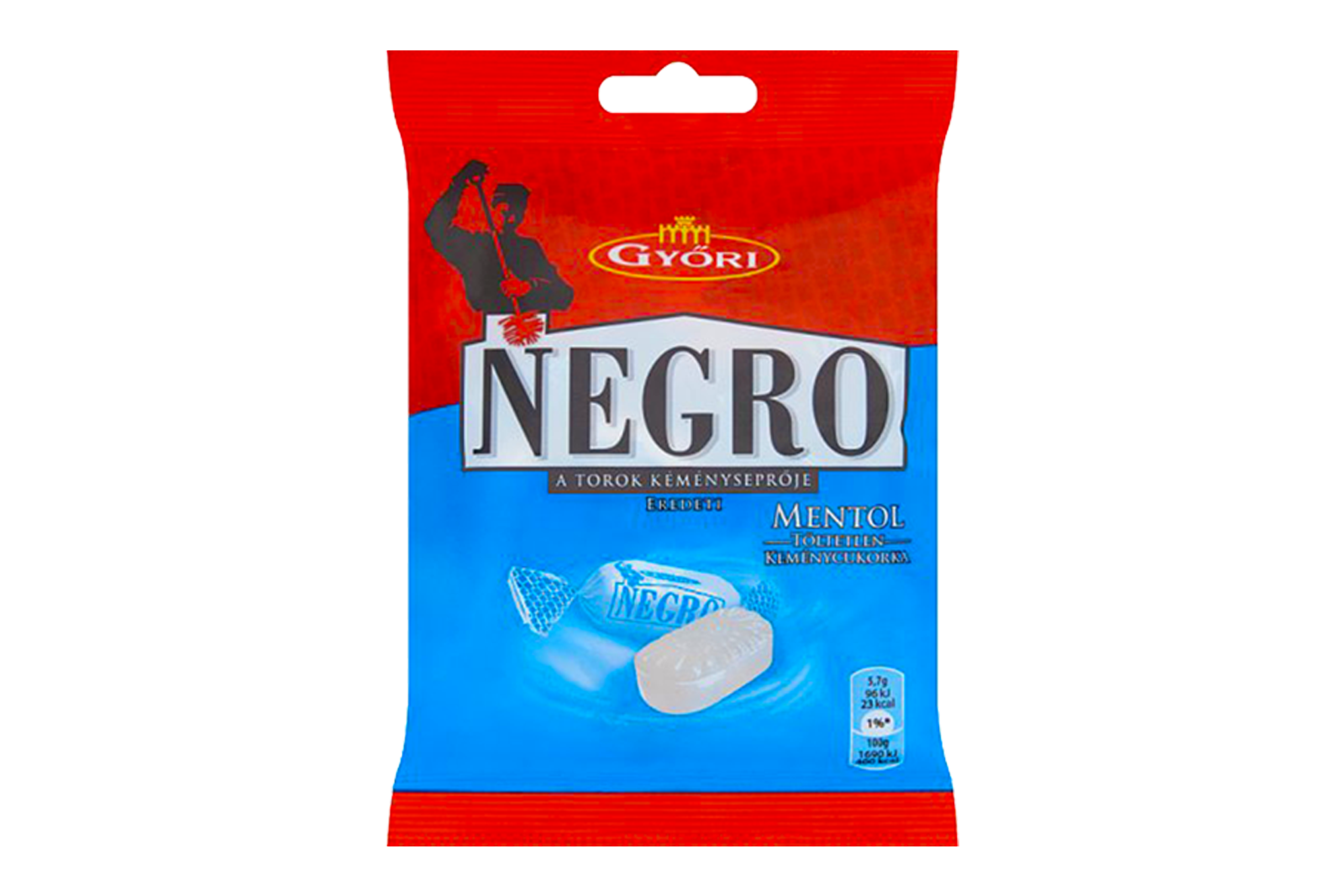 Gyori Edes Negro Menthol Flavoured Candy 79g