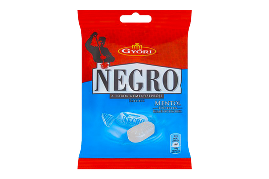Gyori Edes Negro Menthol Flavoured Candy 79g