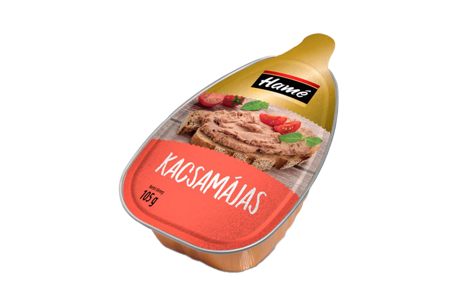 Hame duck liver pate 105g – creamy duck liver spread for gourmet snacking