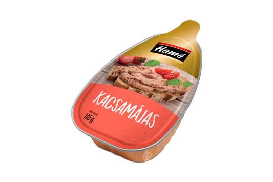 Hame duck liver pate 105g – creamy duck liver spread for gourmet snacking