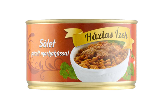 Hungarian cholent with beef ready meal (Solet)
