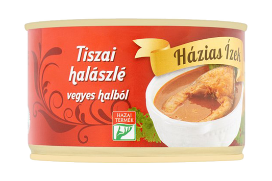 Hungarian Tisza style fish soup ready meal (Tiszai halaszle)