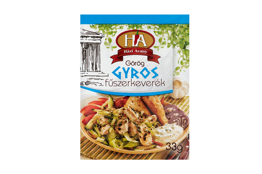 Hazi Arany gyros spice mix 33g – reduced price, BB 02.10.2025 – Greek meat seasoning