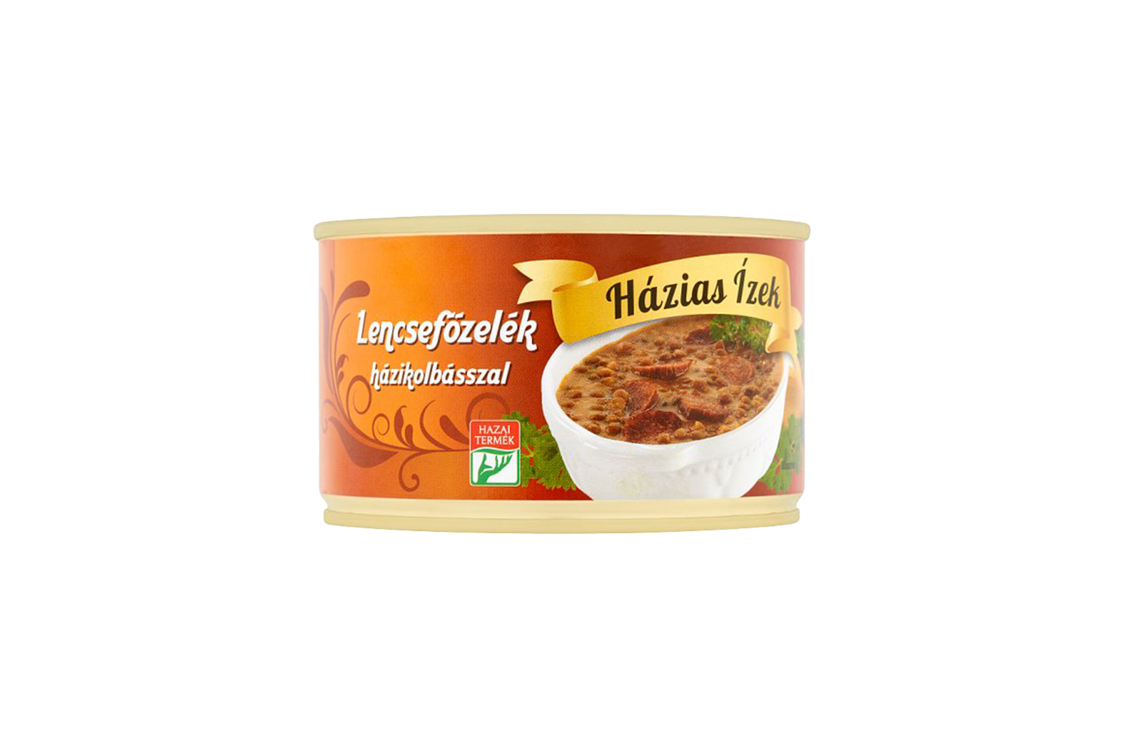 Hazias Izek lentil stew with sausage 400g – hearty lentils with Hungarian sausage