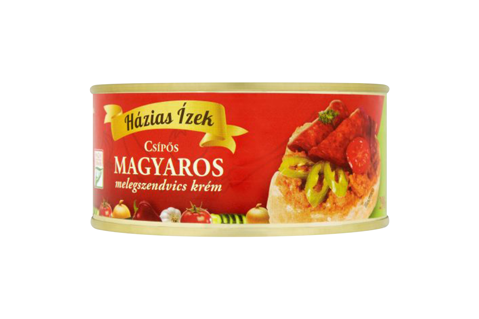 Hazias Izek spicy sandwich filler 290g – Hungarian-style spread with heat